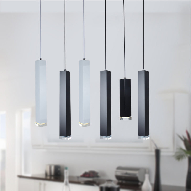 Modern minimalist light store fixture